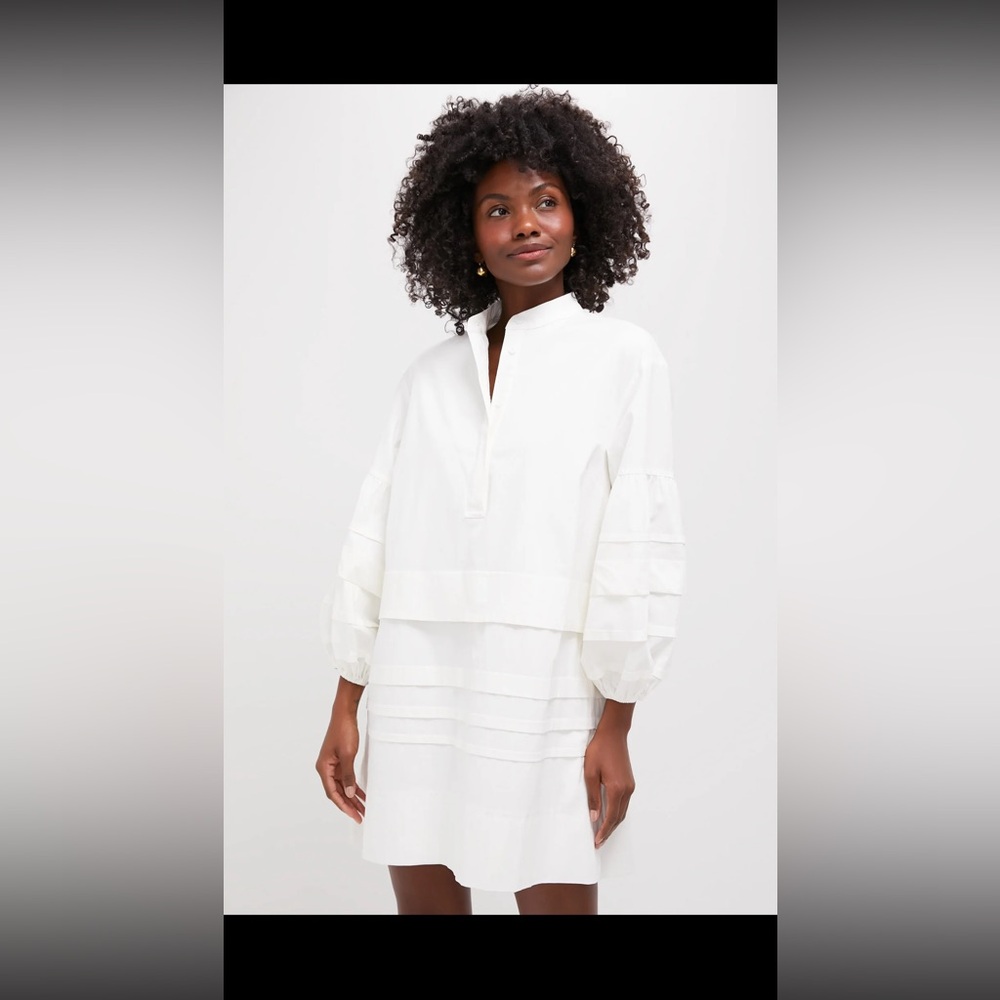 NWT Tuckernuck White Long Sleeve Dress